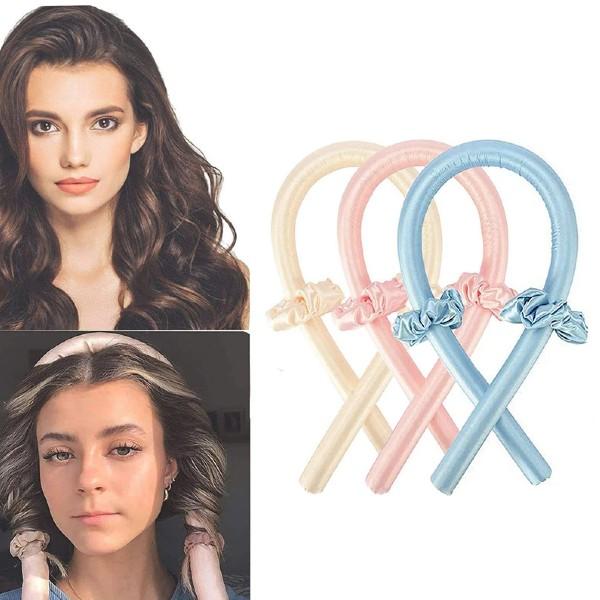 Set 2 x dispozitiv ondulat parul, bucle naturale fara caldura