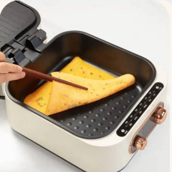 Multicooker Hot Pot, Grill, 1600 W, Crem