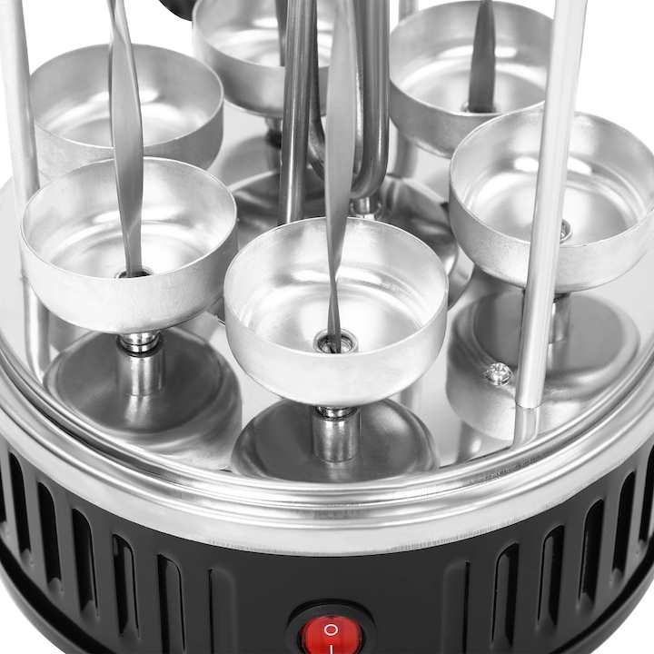 Gratar electric cu rotisor, rotire automata, 1000 W