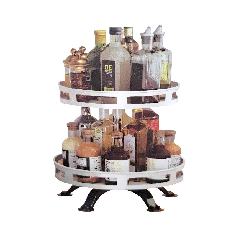 Suport rotativ 360° pentru organizare si depozitare in bucatarie