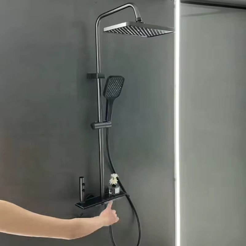 Coloana Dus Smart cu Lumini LED, Afisaj LED, Control Termostatic