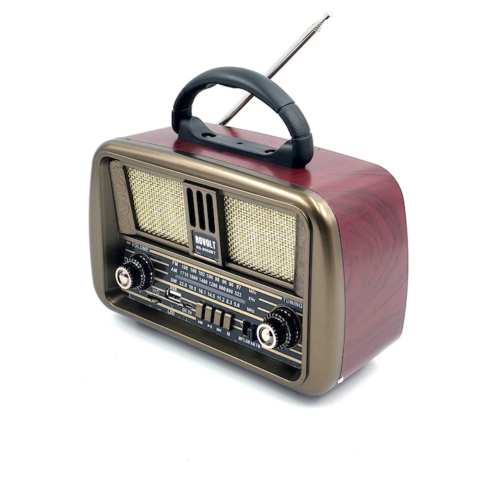 Radio ROVOLT NS-8068BT Vintage, FM/AM/SW, Bluetooth