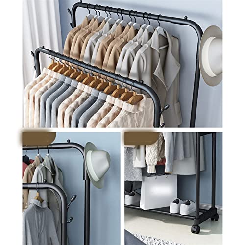 Organizator mobil dublu pentru haine