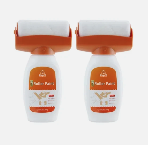 Set 3 x Trafalet cu rezervor si vopsea lavabila alba