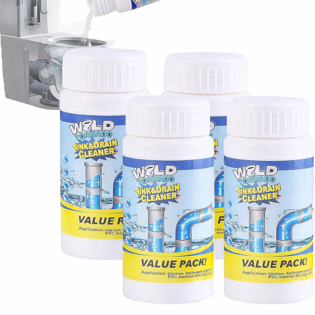 Set 4 x solutie pentru desfundarea tevilor, Wild Tornado