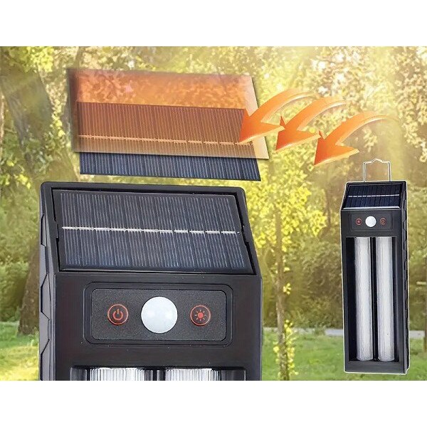 Lampa solara cu senzor de miscare, 18W, 1200 LM