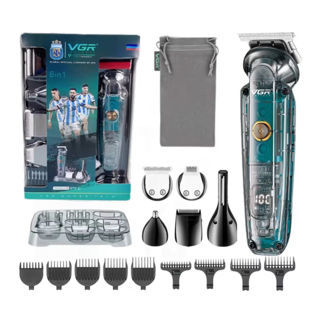 Masina electrica de tuns, 6 capete interschimbabile, 1200 mAh