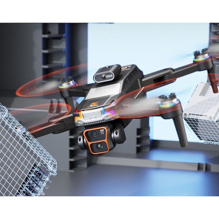 Drona 3D Flip, camera video HD, control prin aplicatie