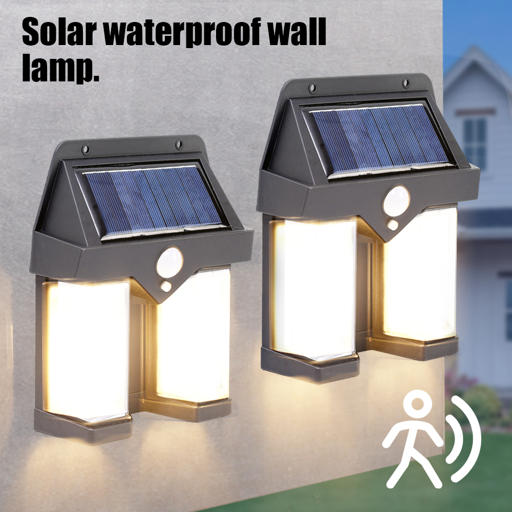 Lampa solara de perete cu senzor de miscare, CL-228