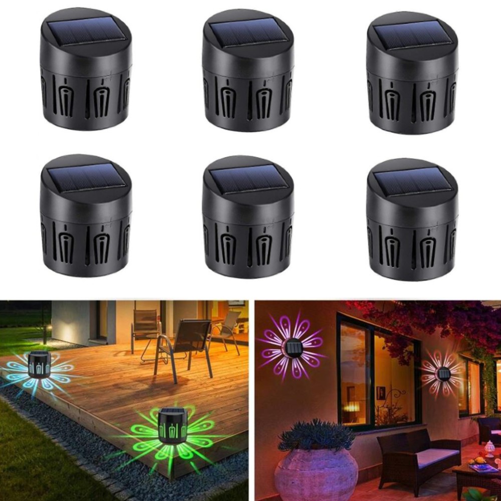 Set 6 lampi solare, LED RGB Multicolor