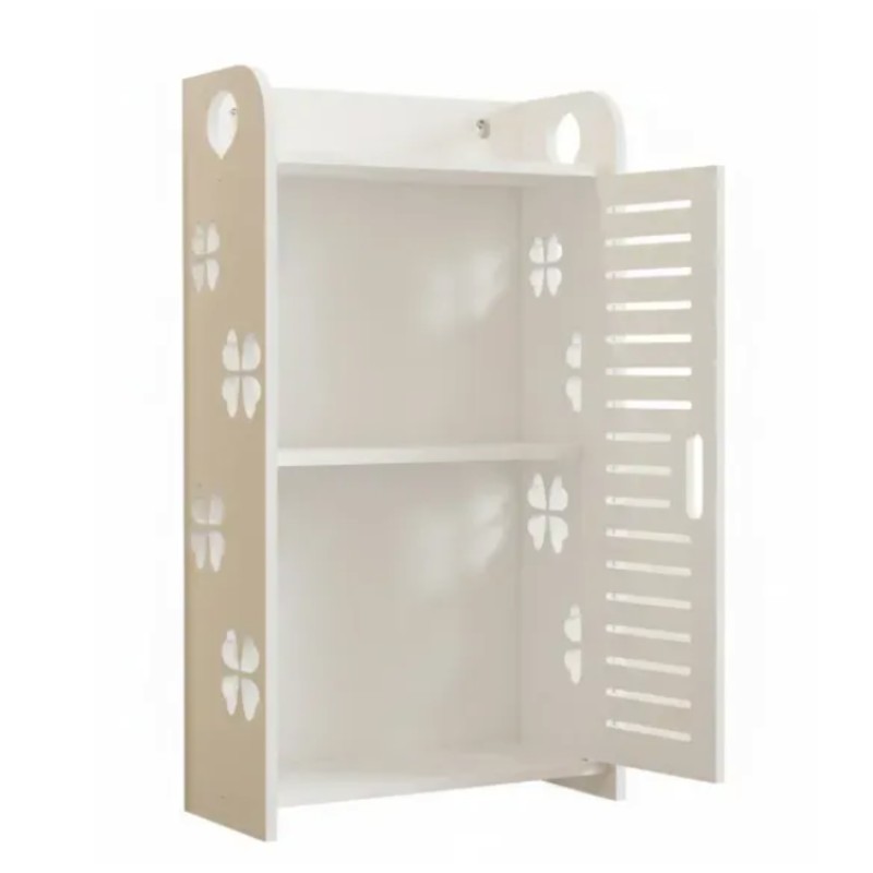 Dulap de perete pentru baie, 34 x 14 x 62 cm​, Alb