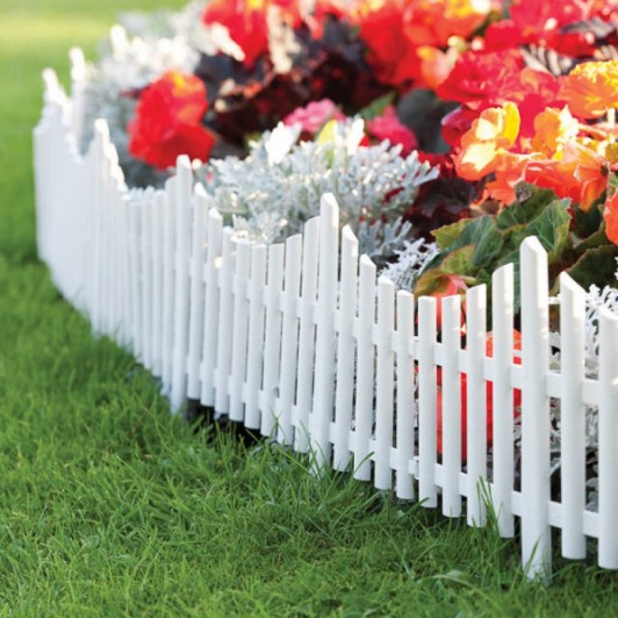 Set 12 bucati gardulet decorativ din plastic