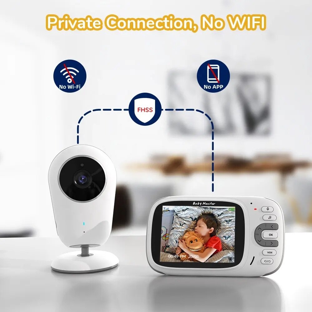Camera de supraveghere Baby Monitor Smart Wireless
