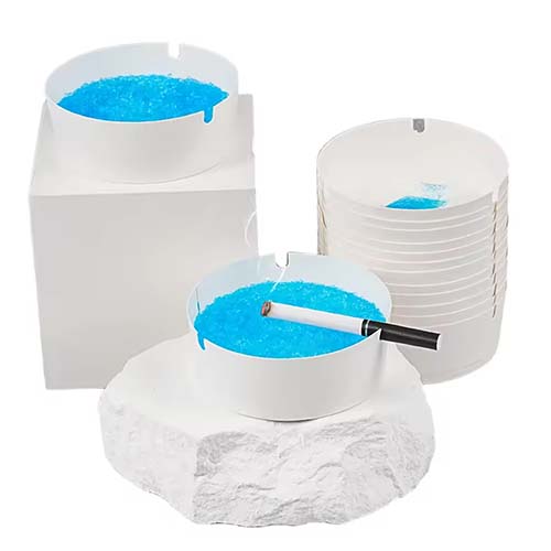 Set 25 scrumiere cu gel, produs de unica folosinta