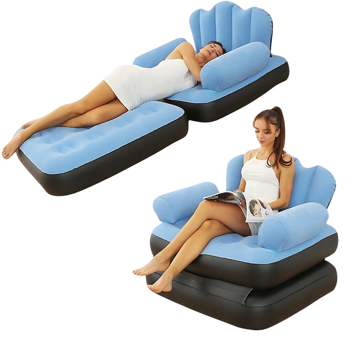 Fotoliu gonflabil extensibil