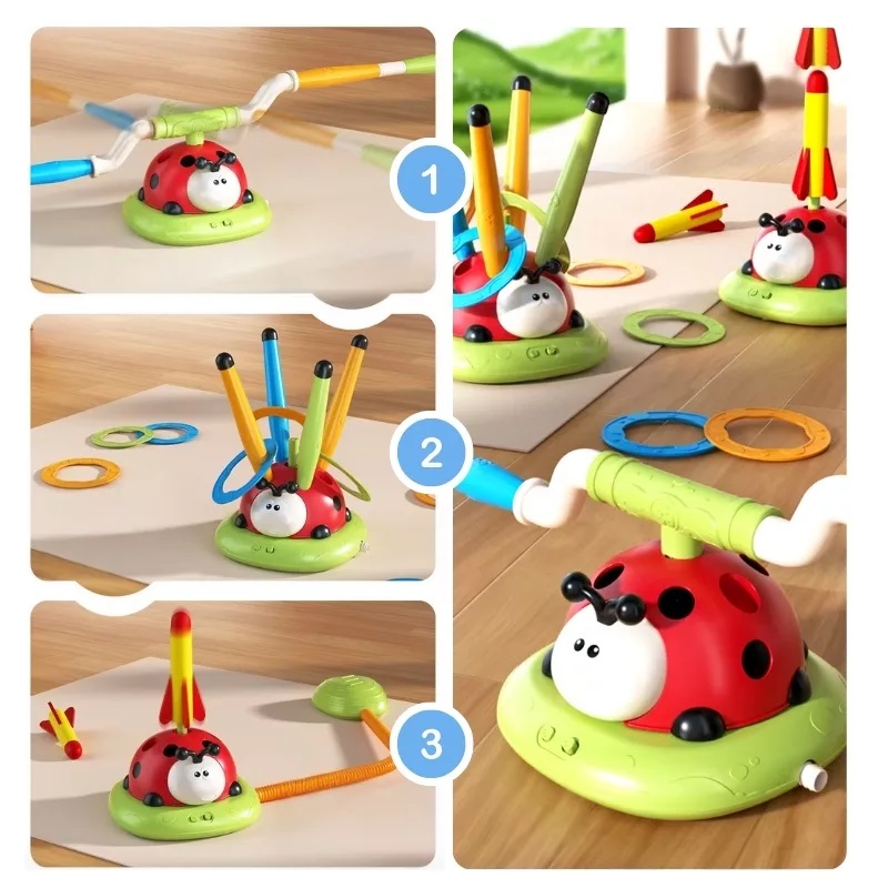 Buburuza muzicala rotativa 3 in 1