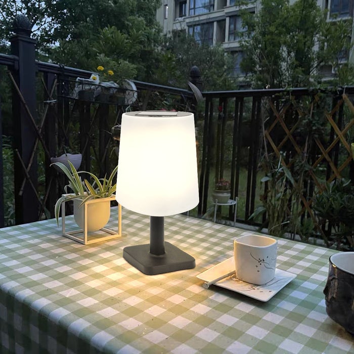 Set 2 x Lampa solara LED tip veioza, 12x23 cm