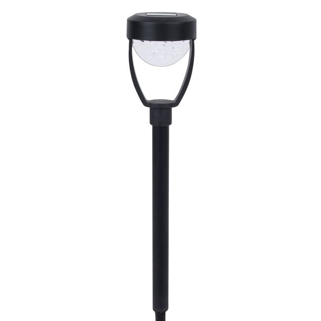 Set 10 x lampa solare semiluna, 27 cm