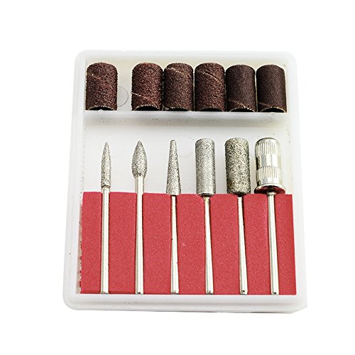 Kit profesional freza unghii cu 6 capete