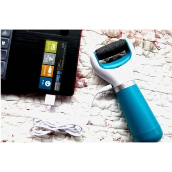 Set de ingrijire pentru calcaie: Pila electrica USB + Rezerva
