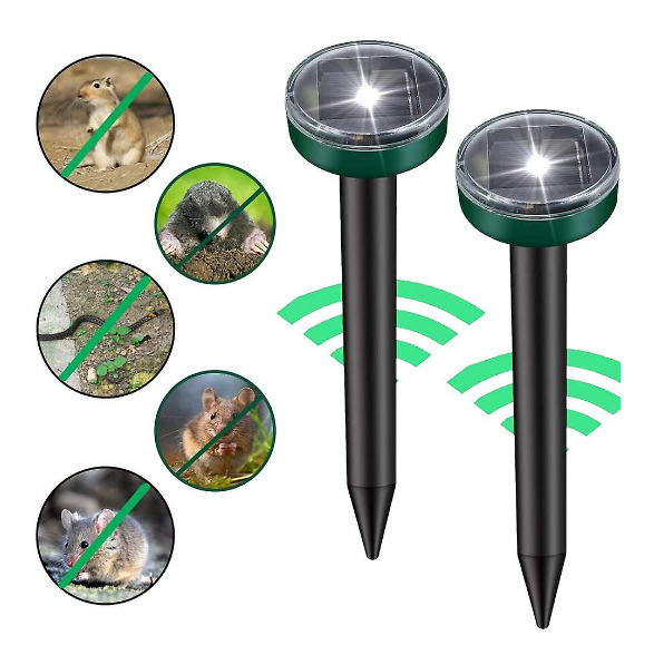 Set 6 x Aparat pentru alungat rozatoare, cartite, efecte sonore si vibratii