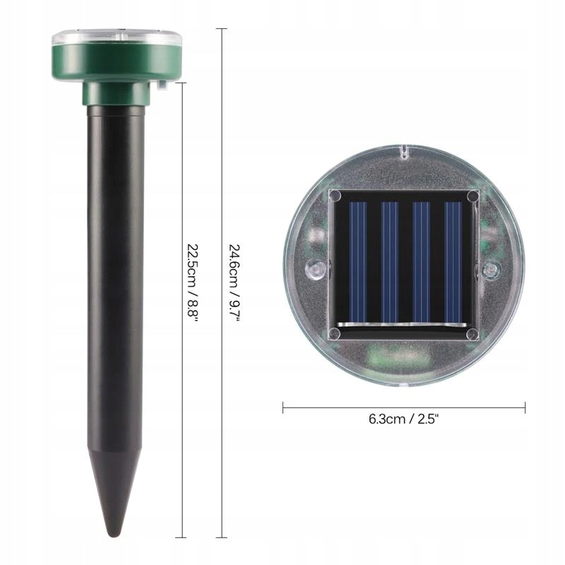 Set 6 x Aparat pentru alungat rozatoare, cartite, efecte sonore si vibratii