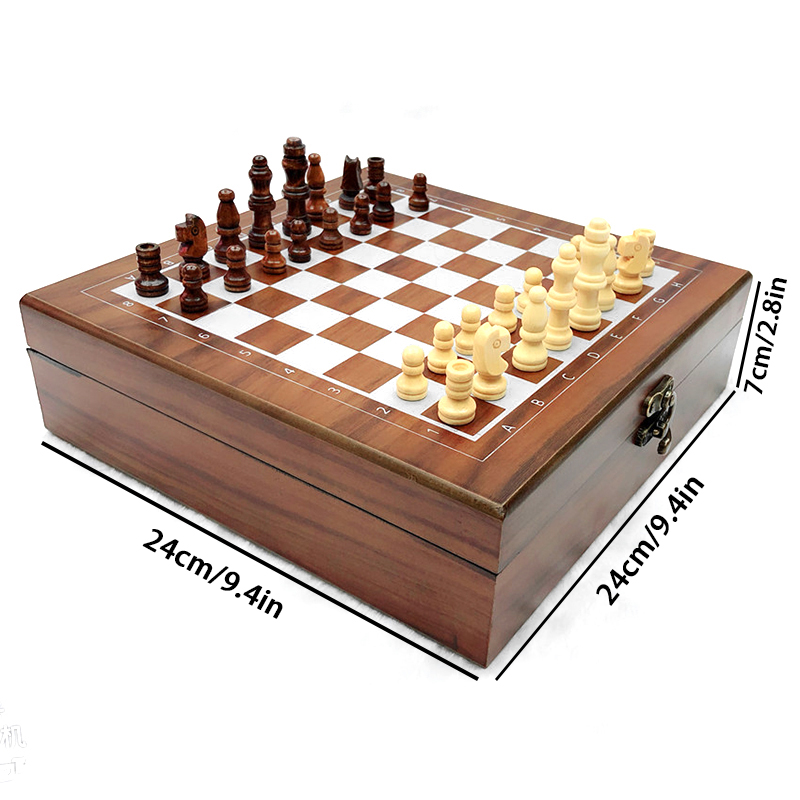Set jocuri 4 in 1, 24 x 24 x 7 cm