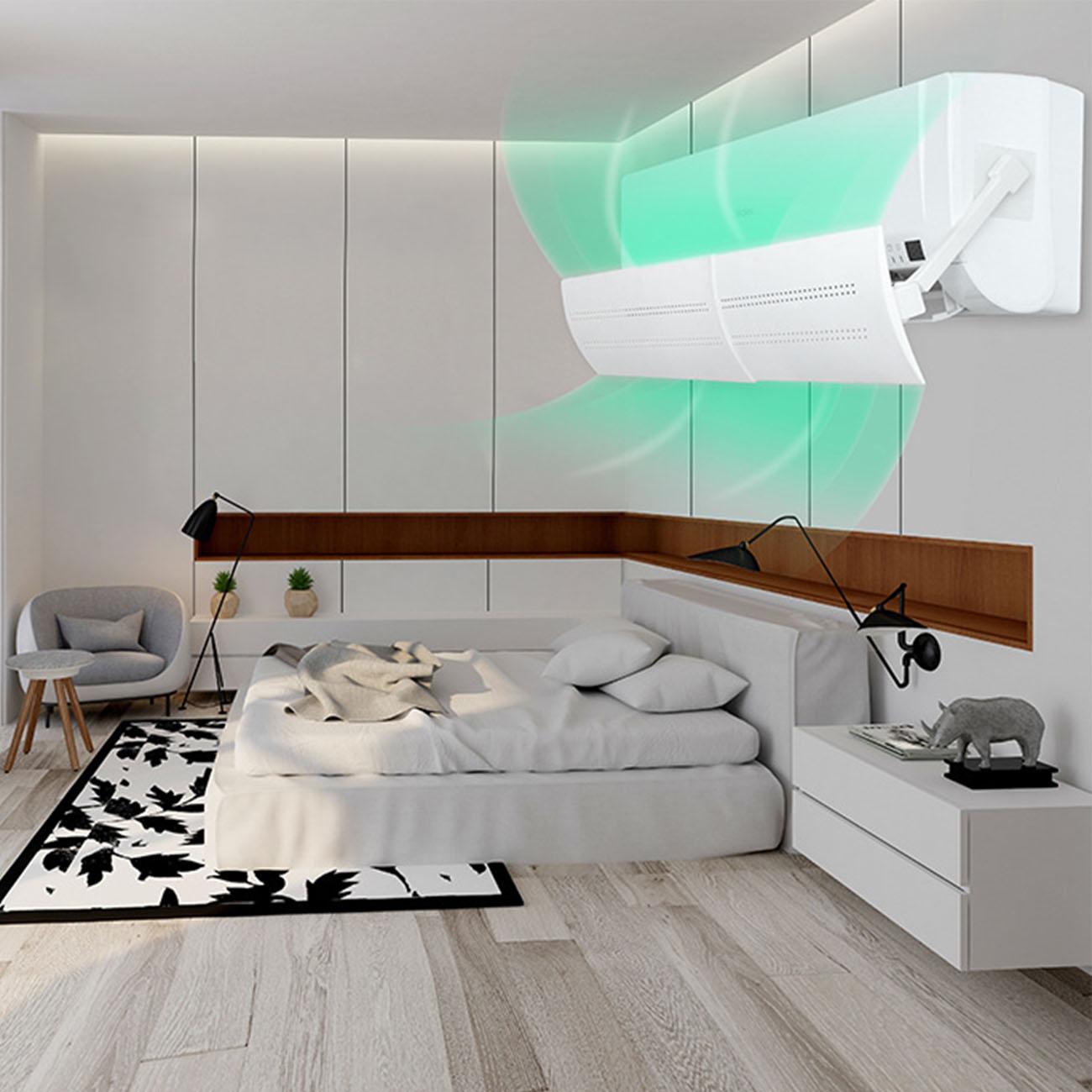 Deflector reglabil 56-95 cm, protectie jet de aer rece aer conditionat