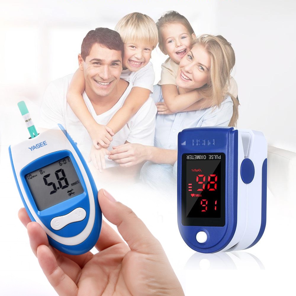 Aparat Glucometru + Aparat PulsOximetru