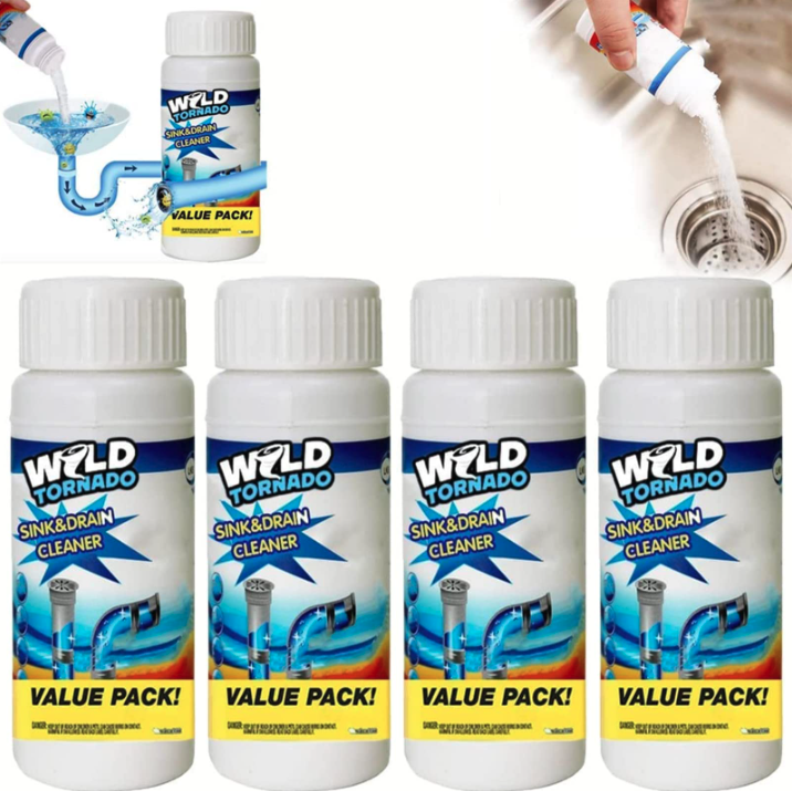 Set 4 x solutie pentru desfundarea tevilor, Wild Tornado