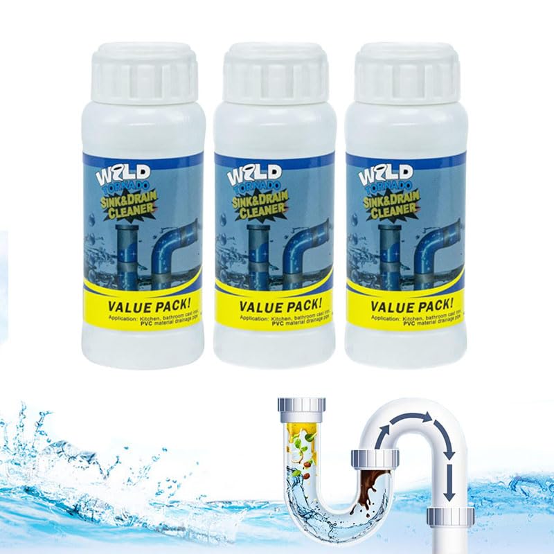 Set 3 x solutie pentru desfundarea tevilor, Wild Tornado