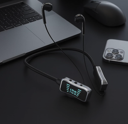 Casti Wireless Bluetooth KL50, Autonomie 48 ore