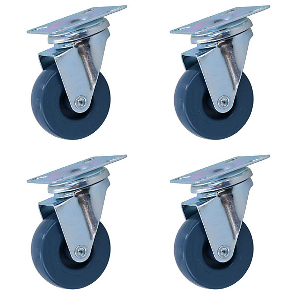 Set roti universale cu pivot, 4 bucati, 50 mm