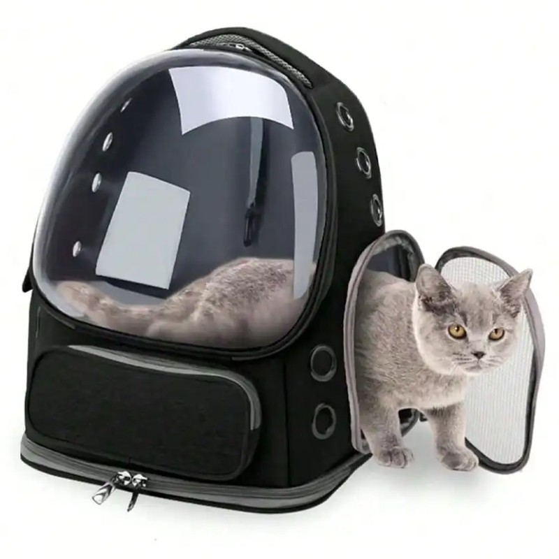 Rucsac transport animale, Negru