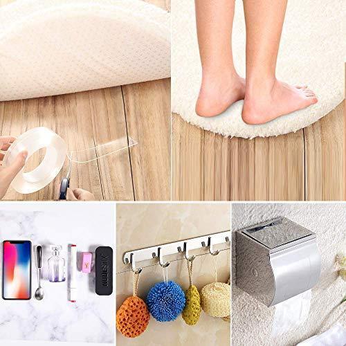 Set 3 x Banda transparenta dublu adeziva, 5 Metri