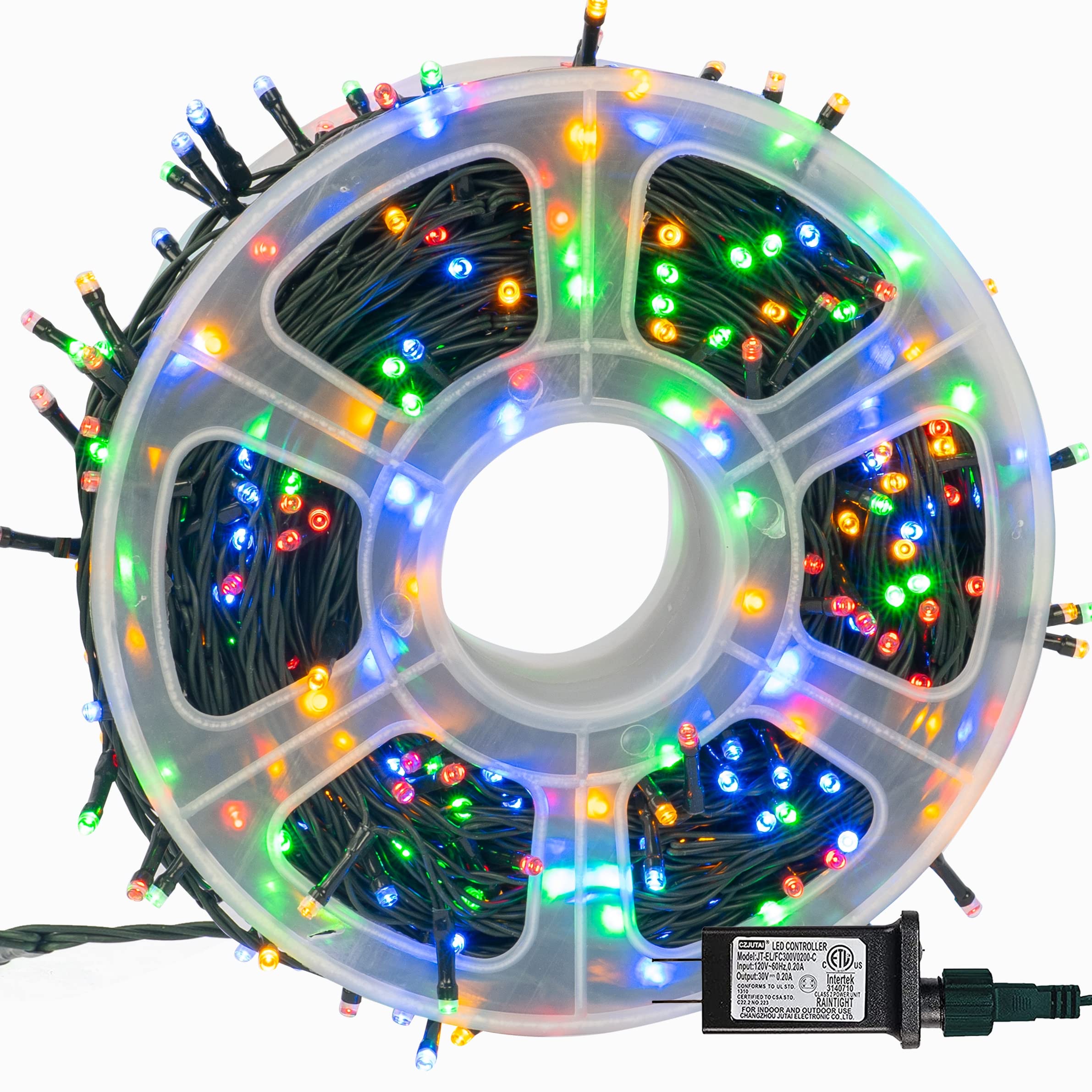 Instalatie rola 50 metri, 300 LED, Multicolor