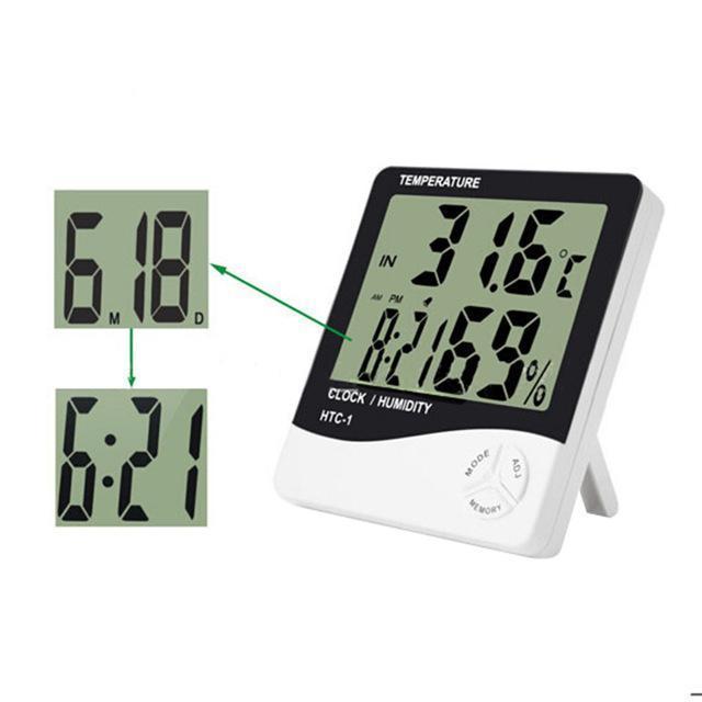 Set 3 x Termohigrometru digital - statie meteo