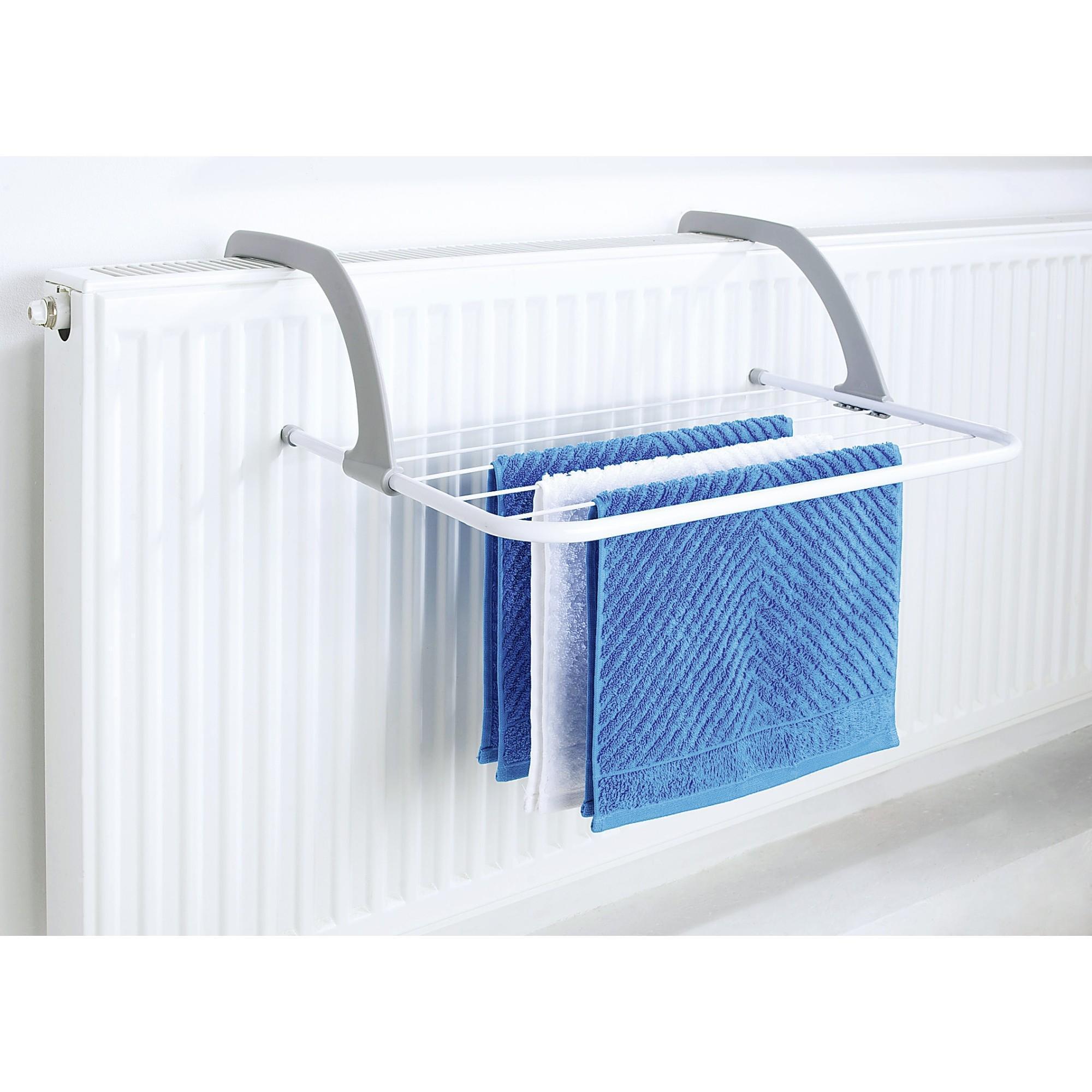 Set 2 x Uscator rufe, metalic, pentru calorifer/ balcon