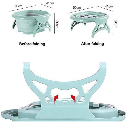 Cadita pliabila pentru pedichiura, Foot Spa, Bleu