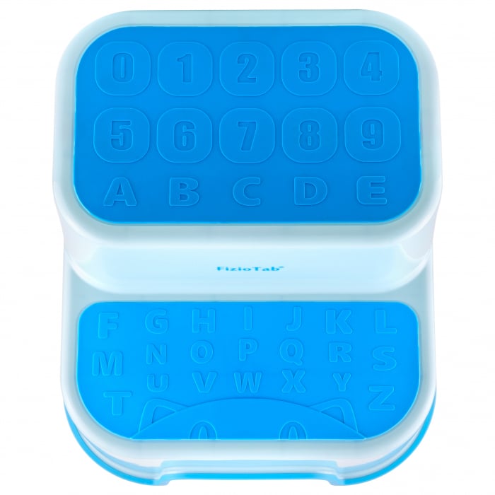 Scaunel inaltator WC pentru copii, FizioTab®Kids, Albastru