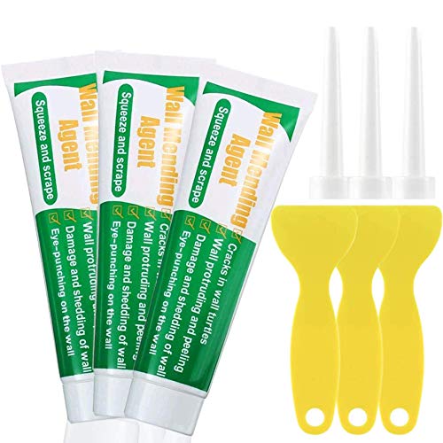 Set 3 x Kit instant pentru reparat peretii, crema alba reparatoare