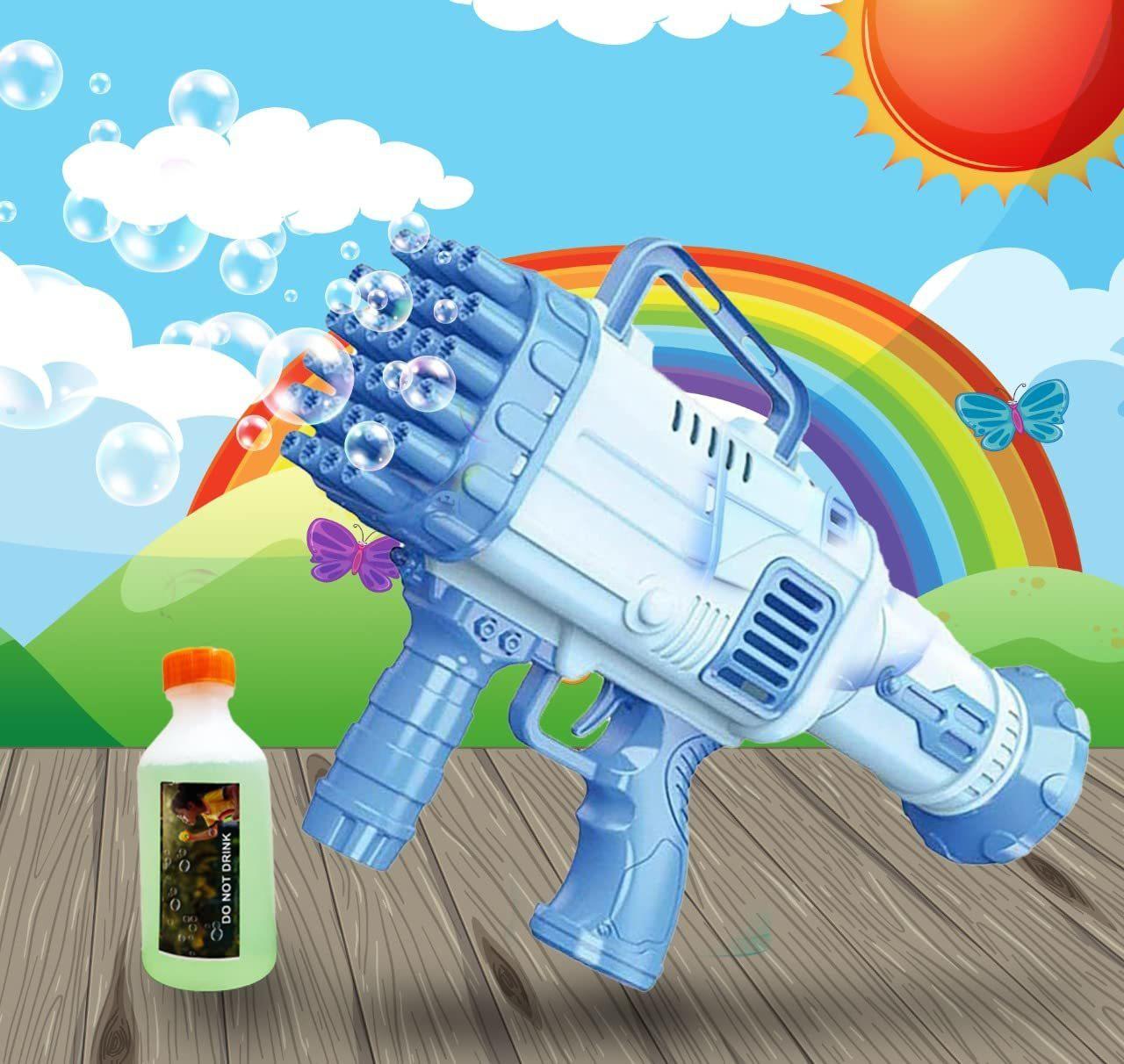 Jucarie baloane de sapun, 32 orificii, Bubble Gun Bazooka