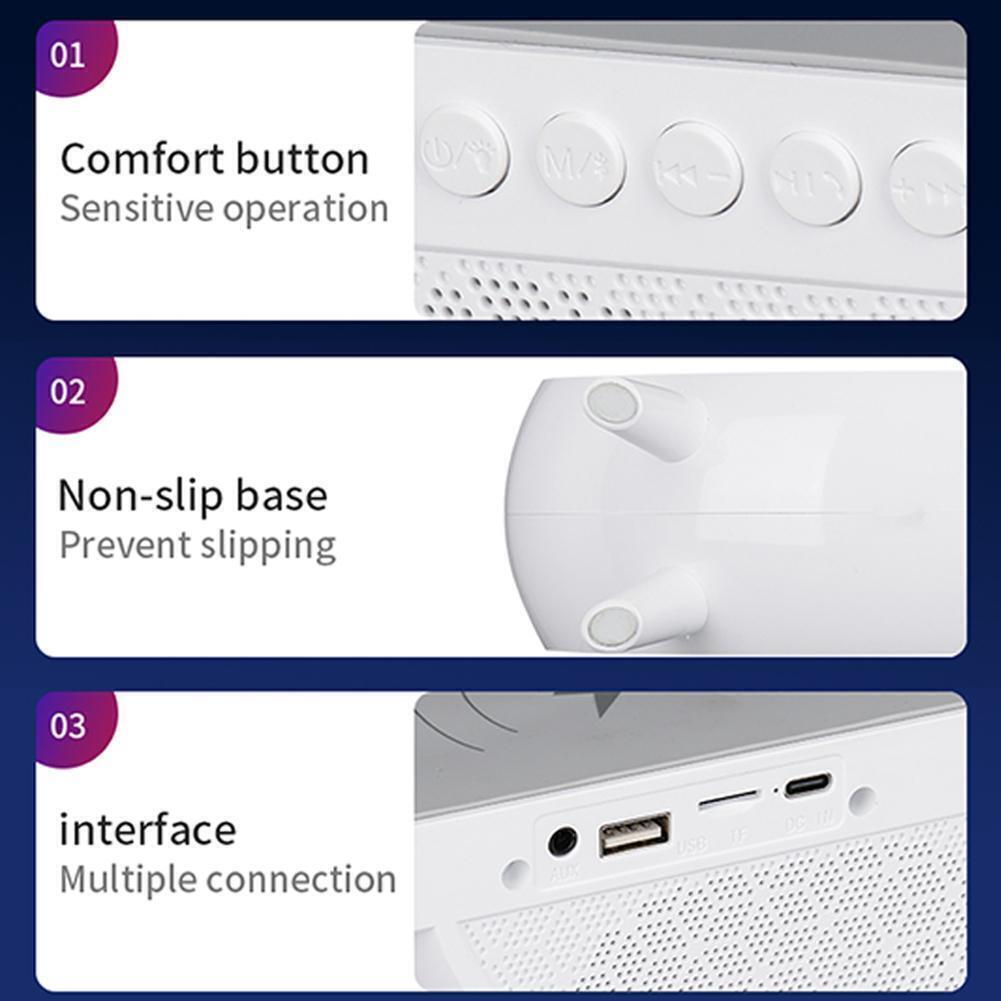 Lampa Smart LED RGB, Wireless Charger 15 W