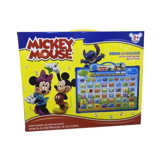 Tableta educativa in limba romana, Mickey Mouse, 35 x 28 cm