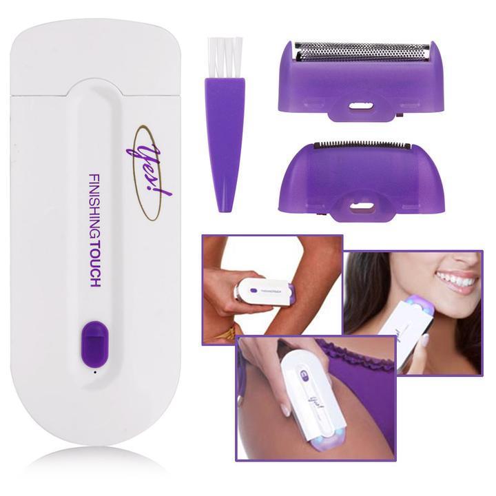 Epilator reincarcabil cu lumina