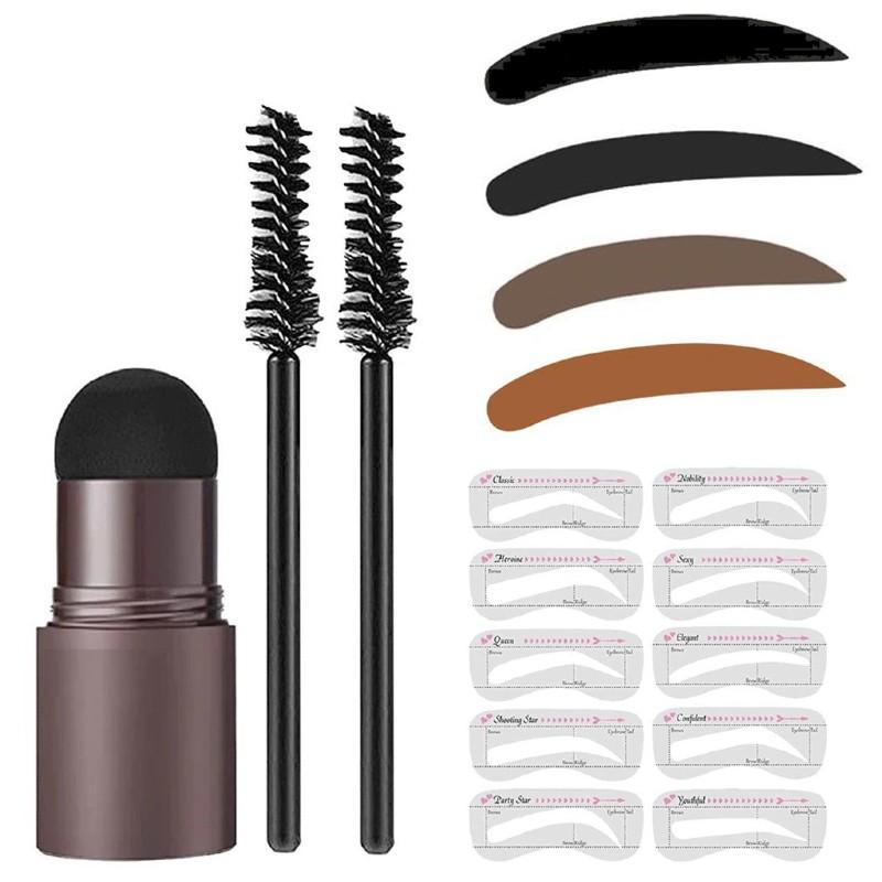 Set 2 x Kit pentru sprancene: pudra si pensula