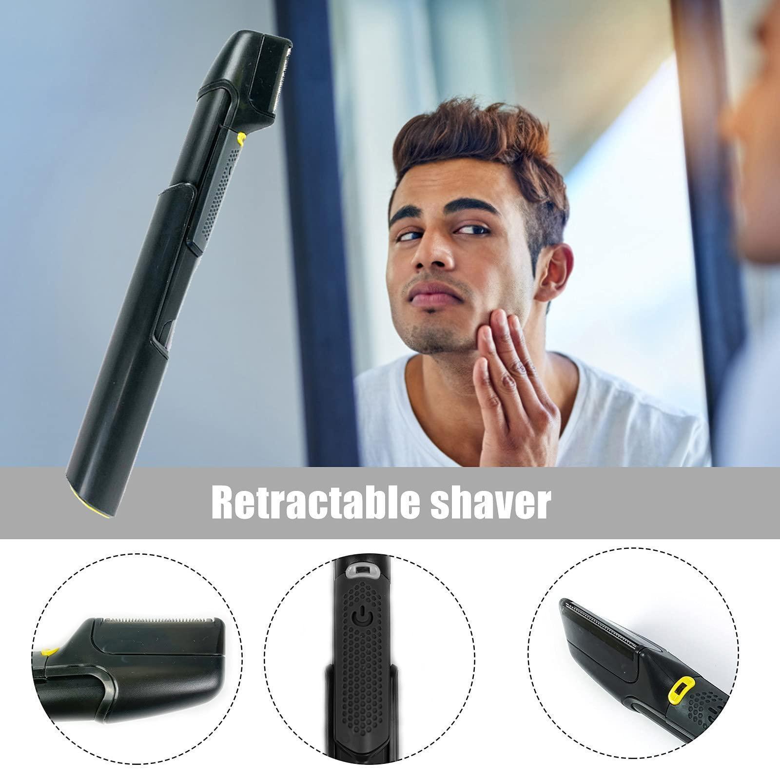 Trimmer pentru ingrijire faciala barbati, MicroTouch Titanium