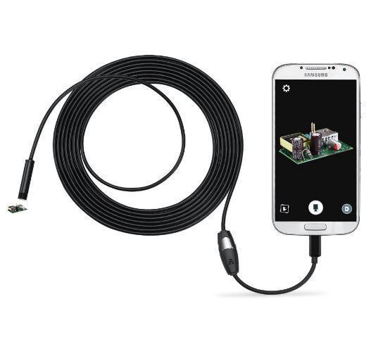 Camera endoscop waterproof foto / video - cablu de 5M pentru Android