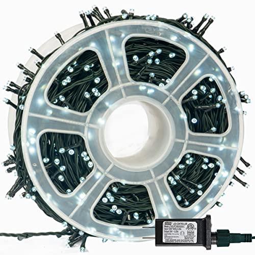 Instalatie LED fir 100 metri, rola 500 LED, Alb rece