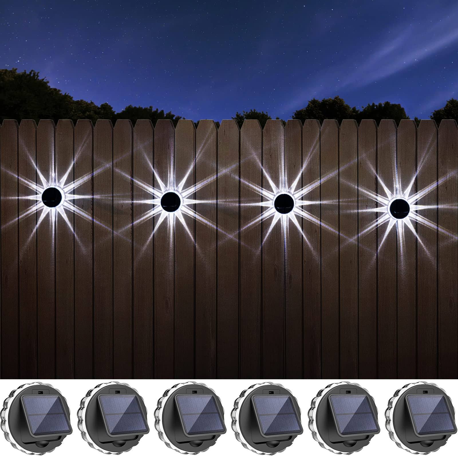 Set 4 lampi solare LED, senzor de lumina